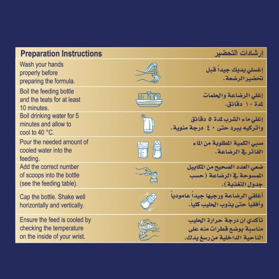 فيدالاك المرحلة (1) حليب اطفال 400جرام