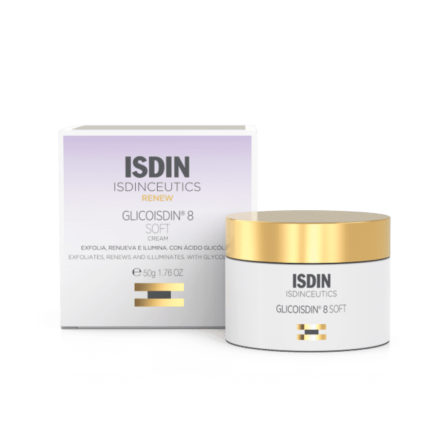 Isdin Ceutics Glicosidin 8 Soft Cream Facial 50Ml