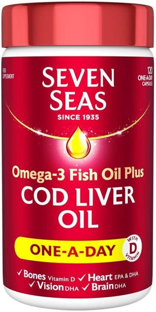 Seven Seas Cod Liver Oil 120 Capsules