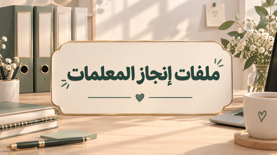 ملفات إنجاز المعلمين