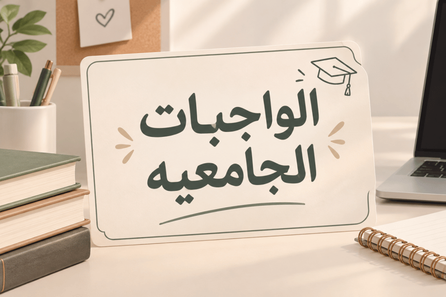واجبات جامعية