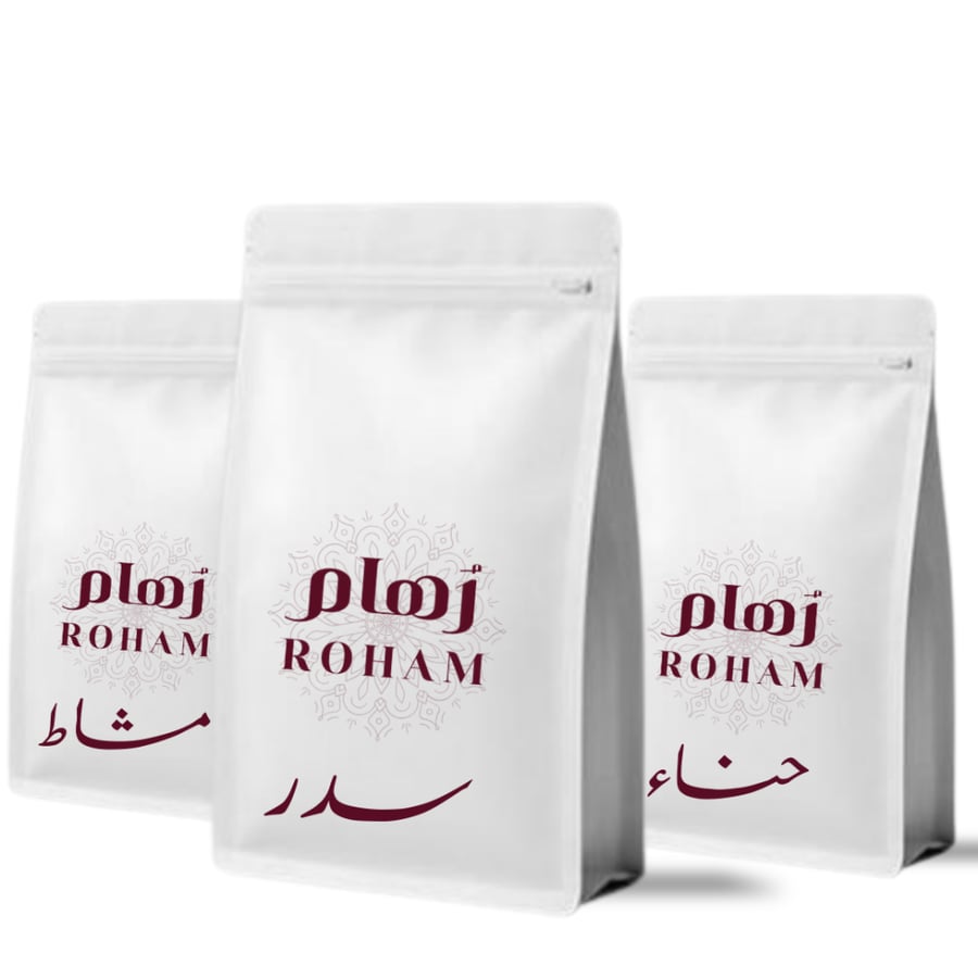 حناء ، سدر ، مشاط
