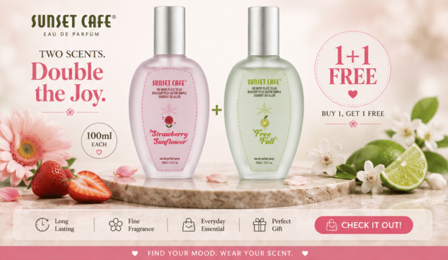 اشترِ Strawberry Sunflower بحجم 22مل واحصل على Free Fall بحجم 22مل مجانًا!