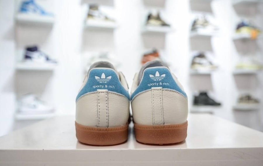 SPORTY & RICH X SAMBA OG 'CREAM BLUE