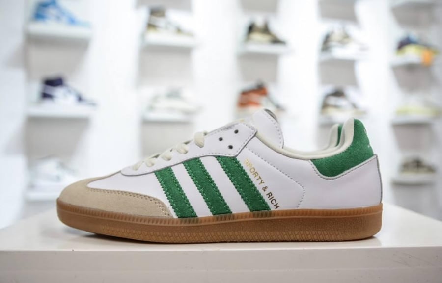 adidas x Sporty & Rich Samba low-top sneakers
