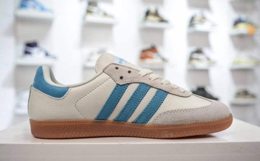 SPORTY & RICH X SAMBA OG 'CREAM BLUE