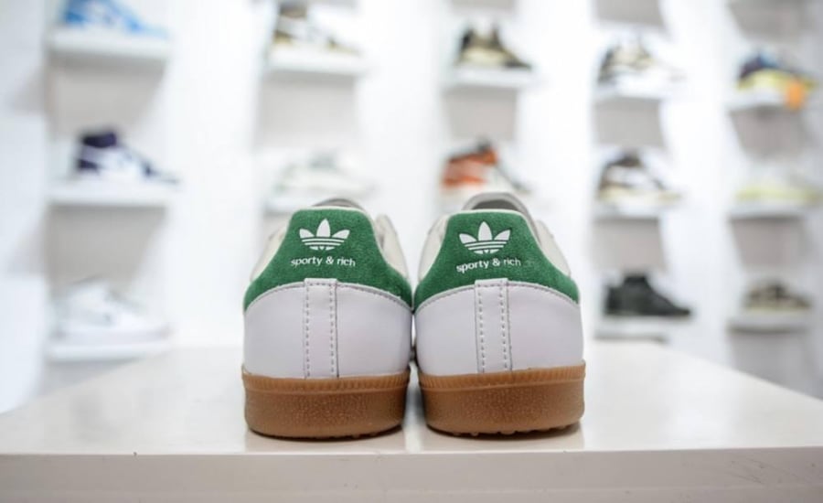 adidas x Sporty & Rich Samba low-top sneakers