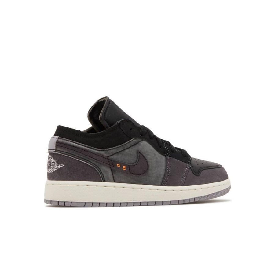 AIR JORDAN 1 LOW SE CRAFT GS 'INSIDE OUT - BLACK