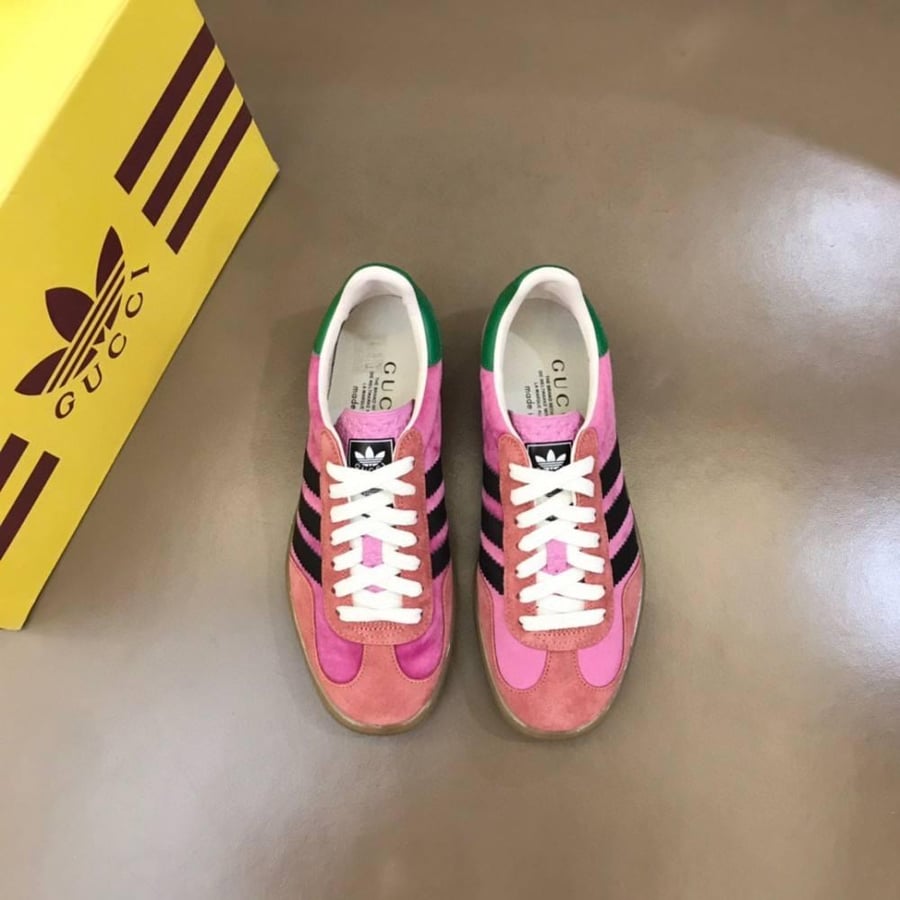 GUCCI X GAZELLE 'PINK VELVET