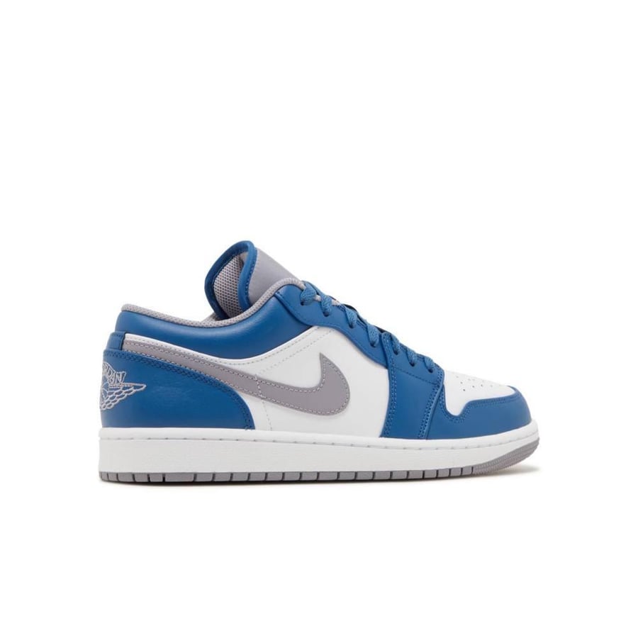 AIR JORDAN 1 LOW 'TRUE BLUE CEMENT