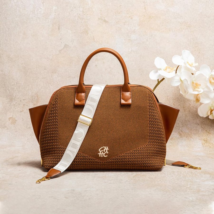 حقيبة يد نسائية من CHCH حقيبة شاطئ صيفية جديدة ذات سعة كبيرة ومشمش حقيبة كتف للعطلات الترفيهية
