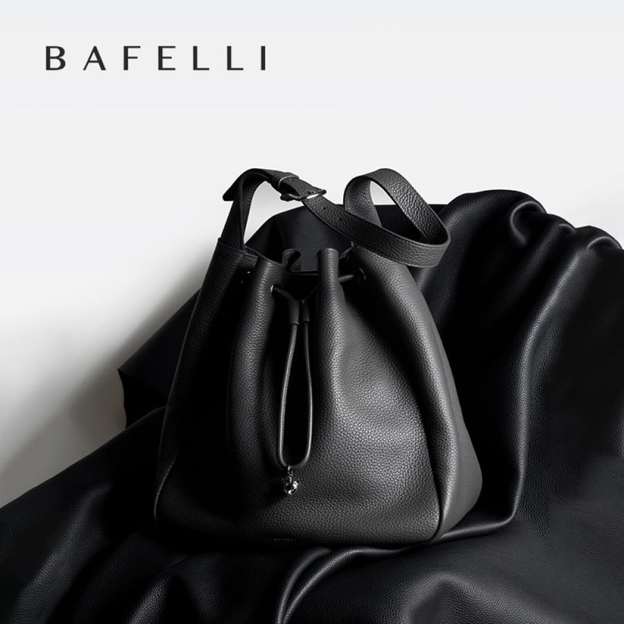 حقائب يد نسائية جديدة من BAFELLI حقائب يد جلدية عصرية فاخرة أنيقة 2025 ذات جودة عالية مصممة بسعة العلامة التجارية محفظة كتف للسيدات