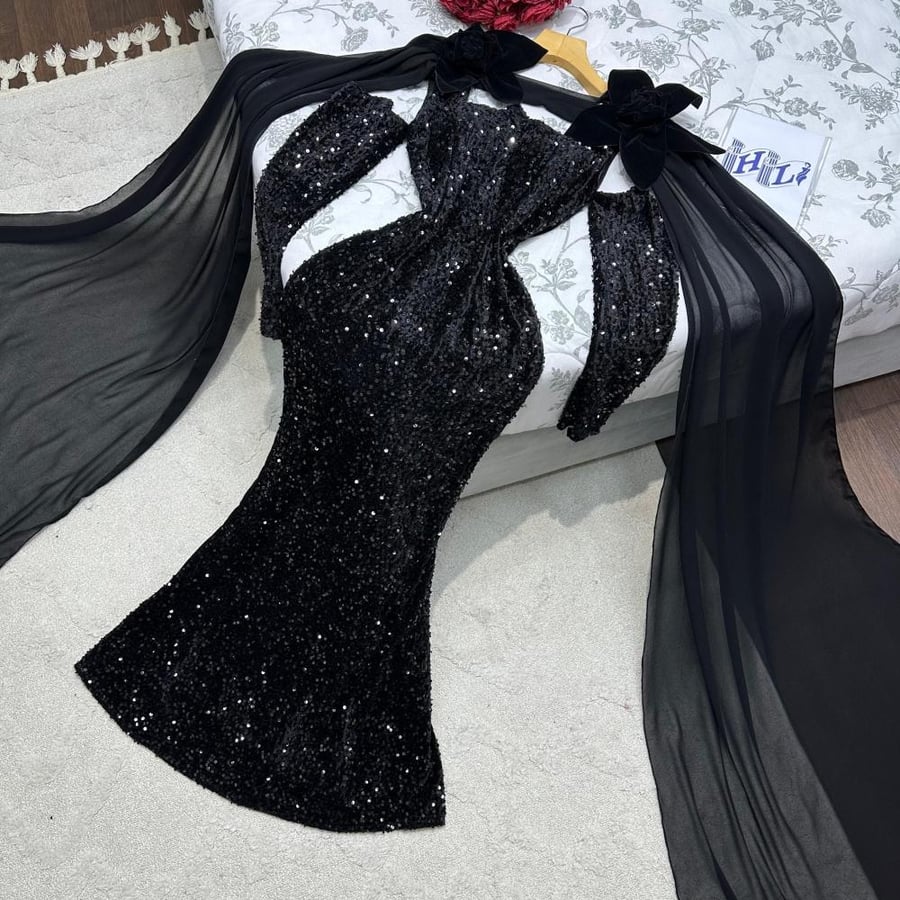 فستان جيان اسود