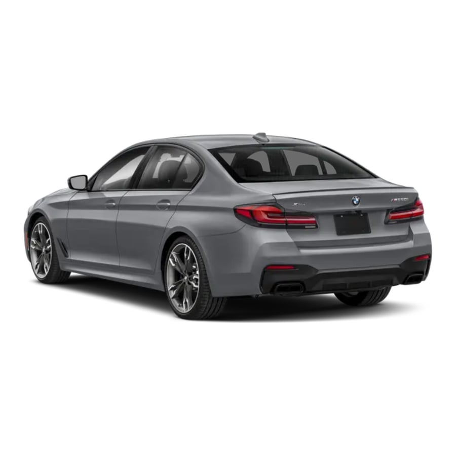 صدام خلفي BMW الفئه الخامسه M