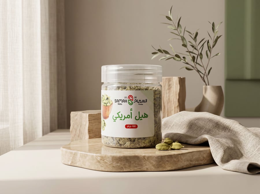 هيل امريكي مطحون 100 جرام