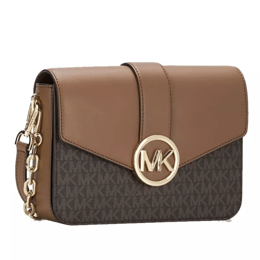 Michael Kors signature bag, brown, elegant