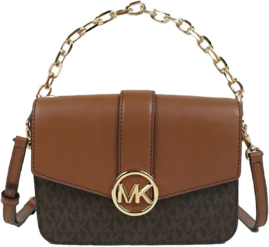 Michael Kors signature bag, brown, elegant