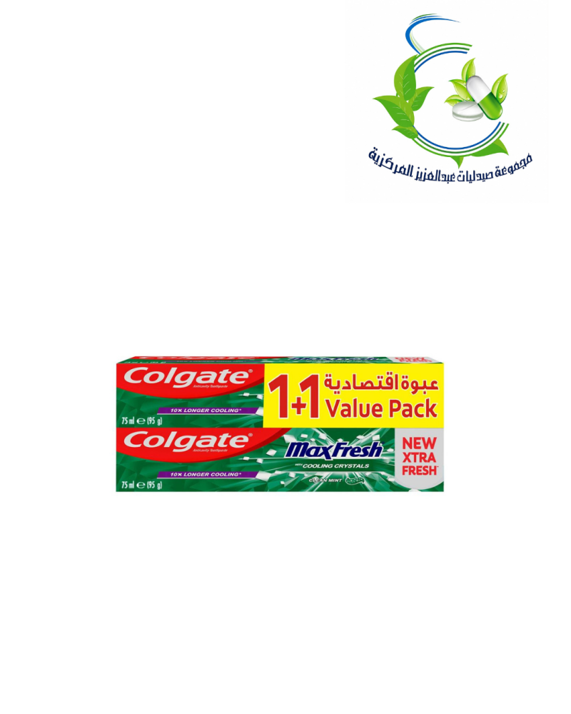 كولجيت معجون اسنان قطعتين