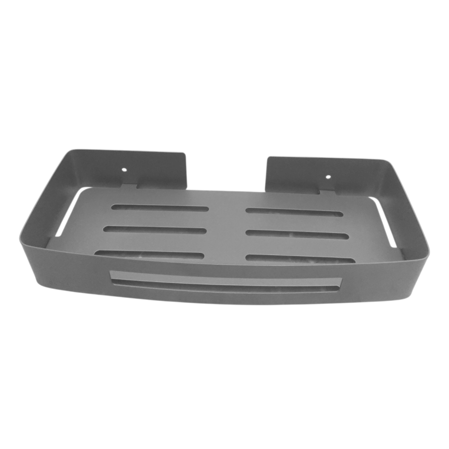 Shower tools rack, steel, gray, model 022