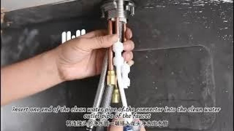 خلاط مجلى سحاب كروم مطفي خطين مع خط فلتر LM 2530-B - ليما LIMA