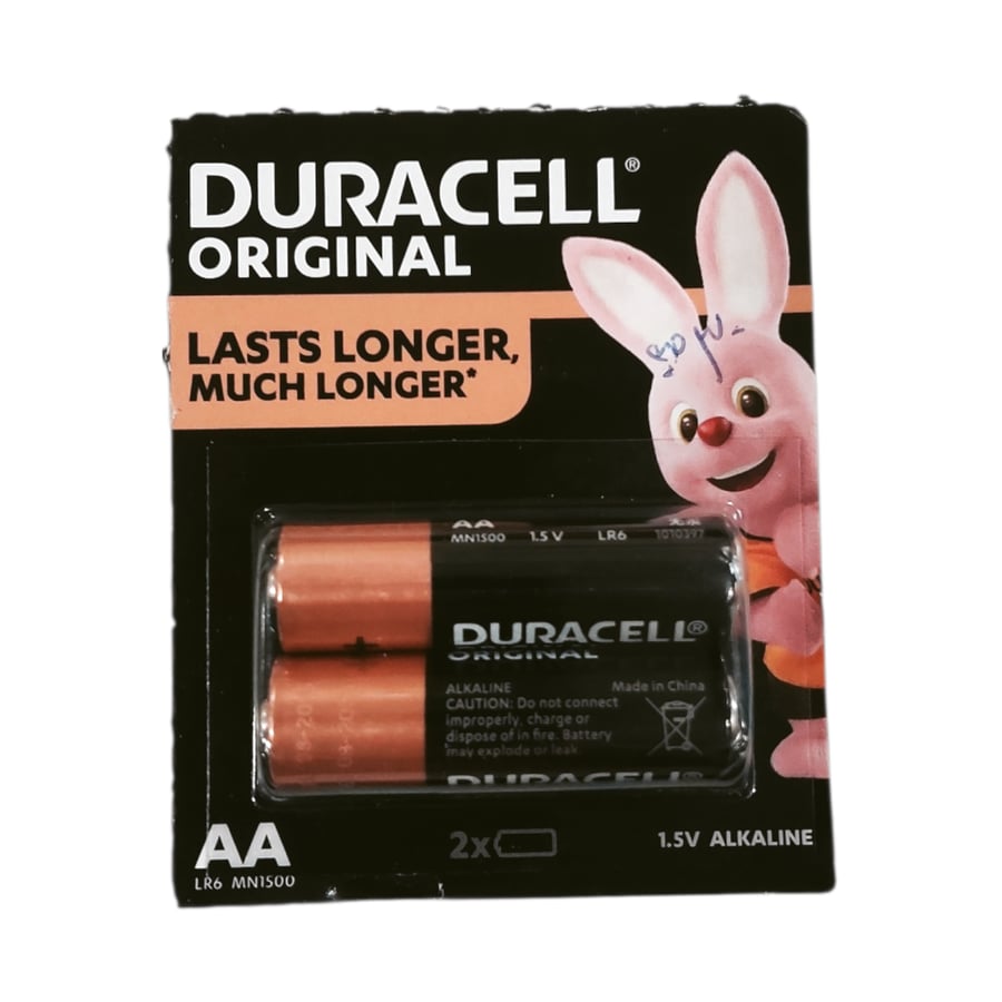 بطاريات حجر اصبع مقاس AA 1.5V - دوراسيل DURACELL