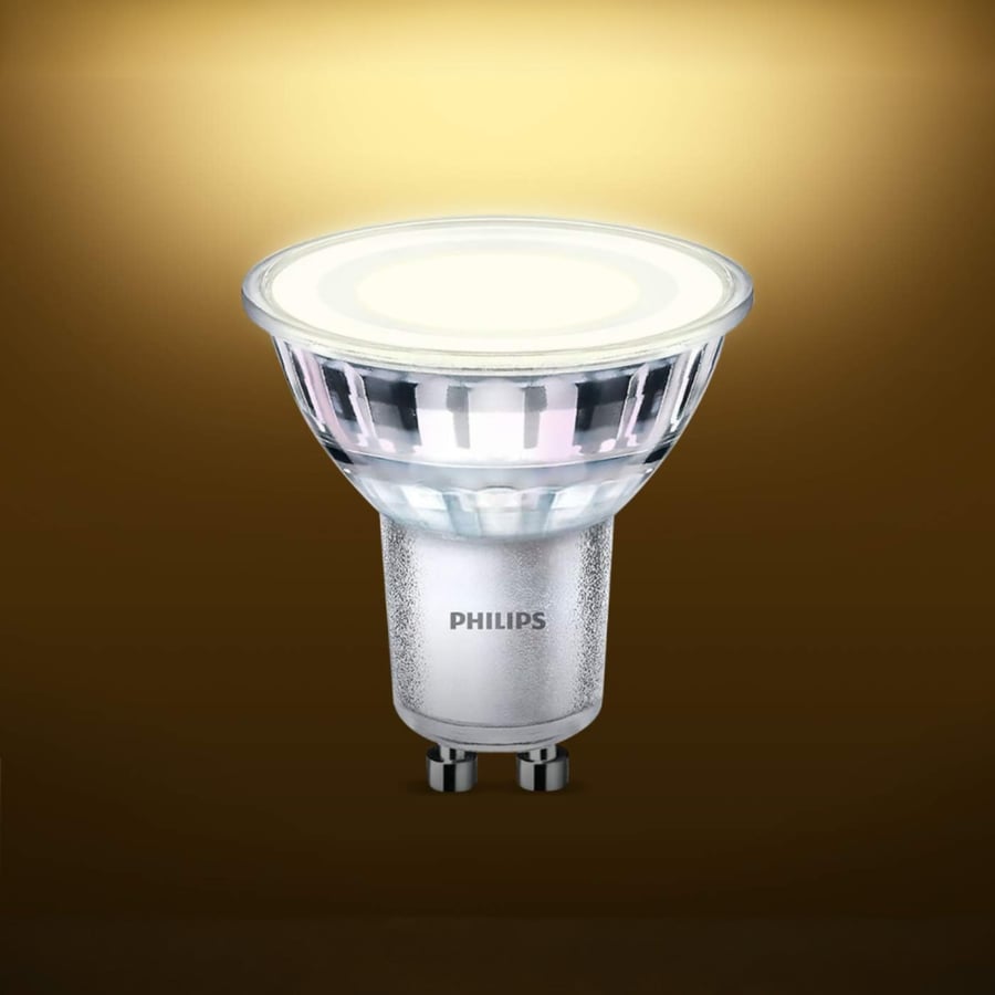 لمبة سبوت GU10 جي يو تن 4.6 وات بورسلان 3000K - فيلبس PHILIPS