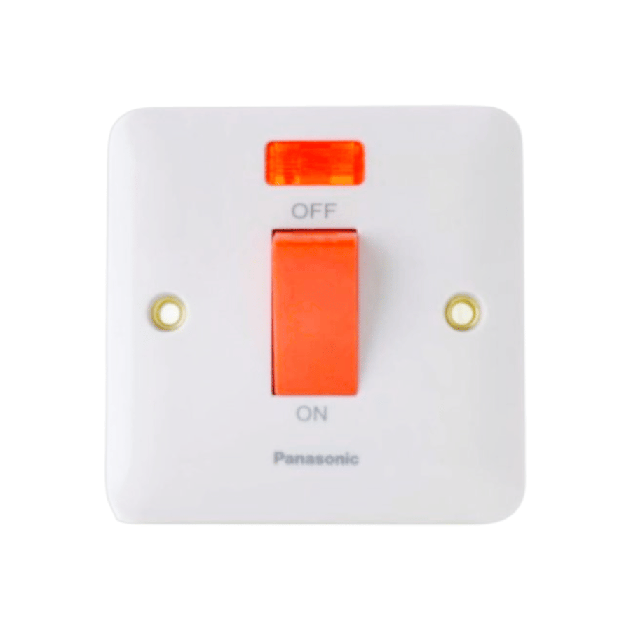 مفتاح مكيف 45 أمبير أبيض هارموني - باناسونيك Panasonic