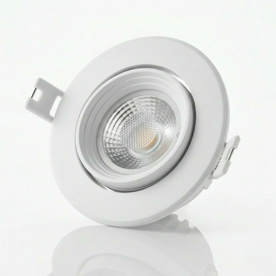 Spotlight cup movable 7 watt 7 cm 2700K - Alfanar