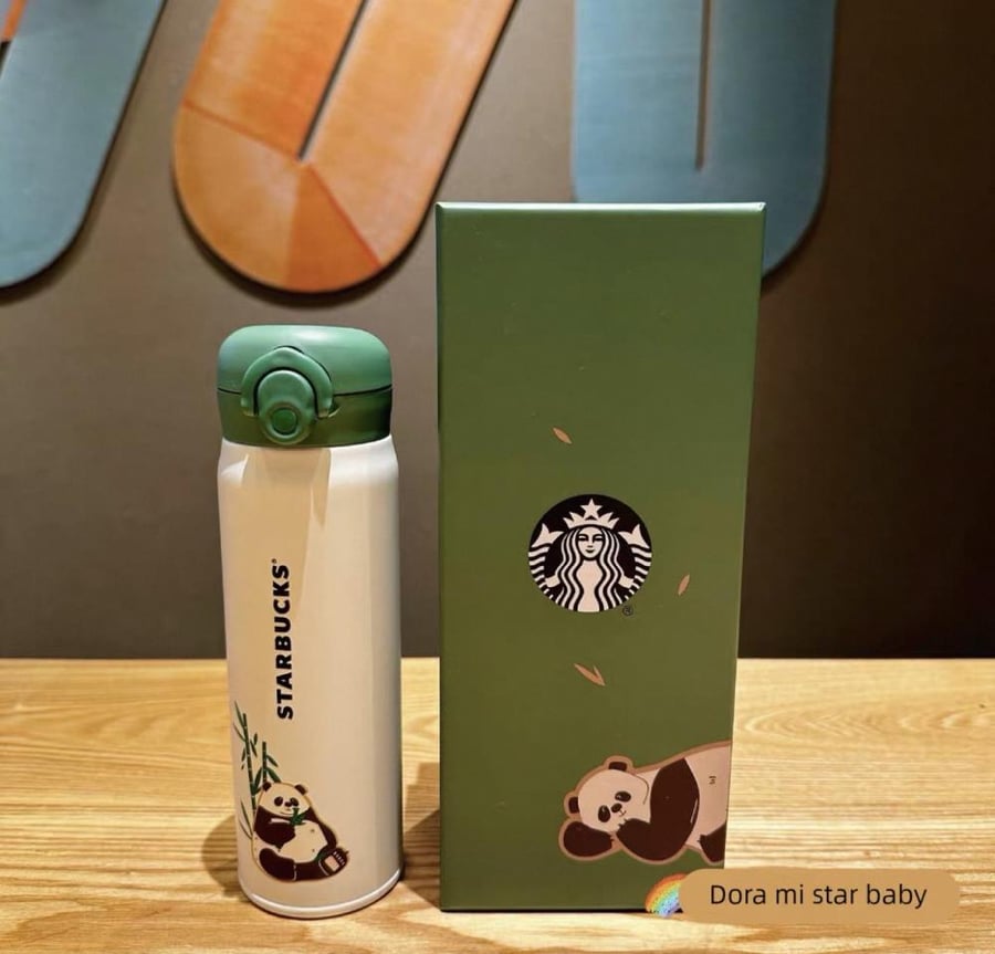 Starbucks panda mug