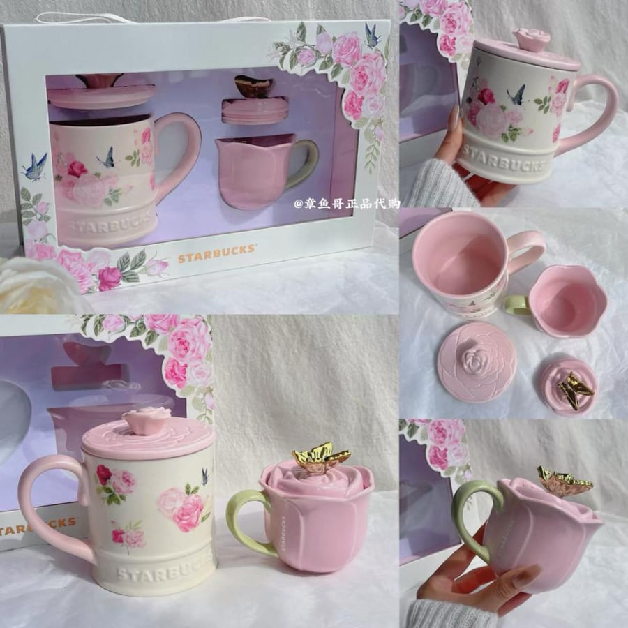 Starbucks flower box mug