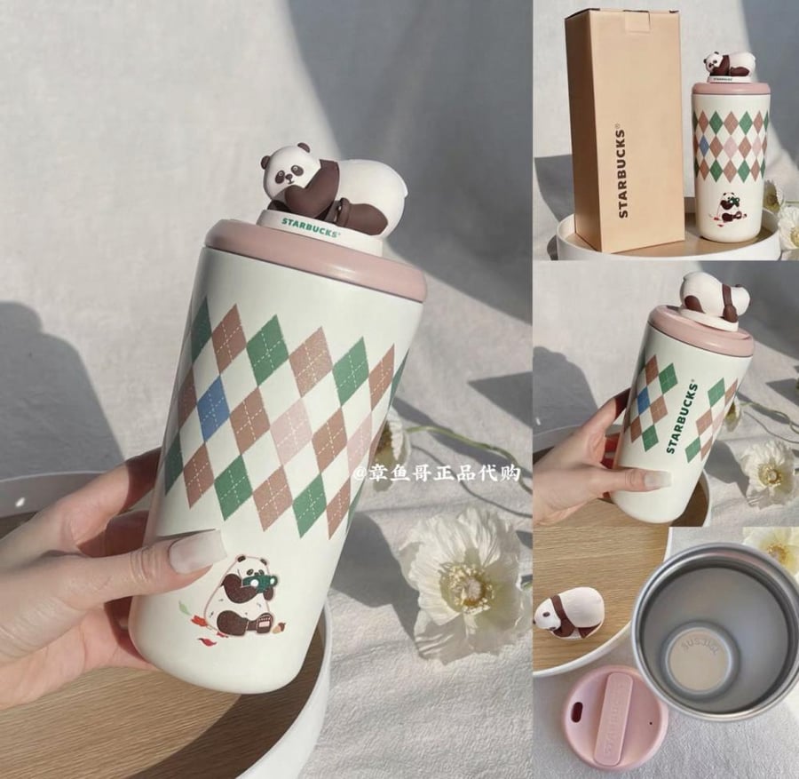 Starbucks panda mug