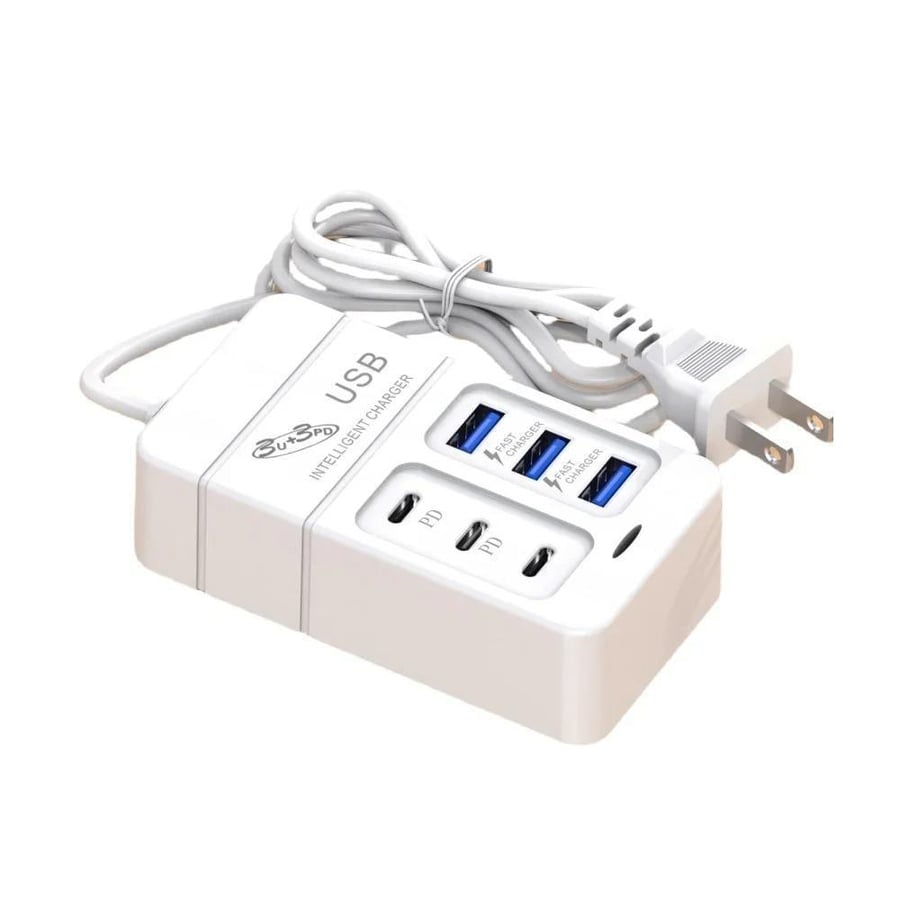 شاحن USB متعدد المنافذ