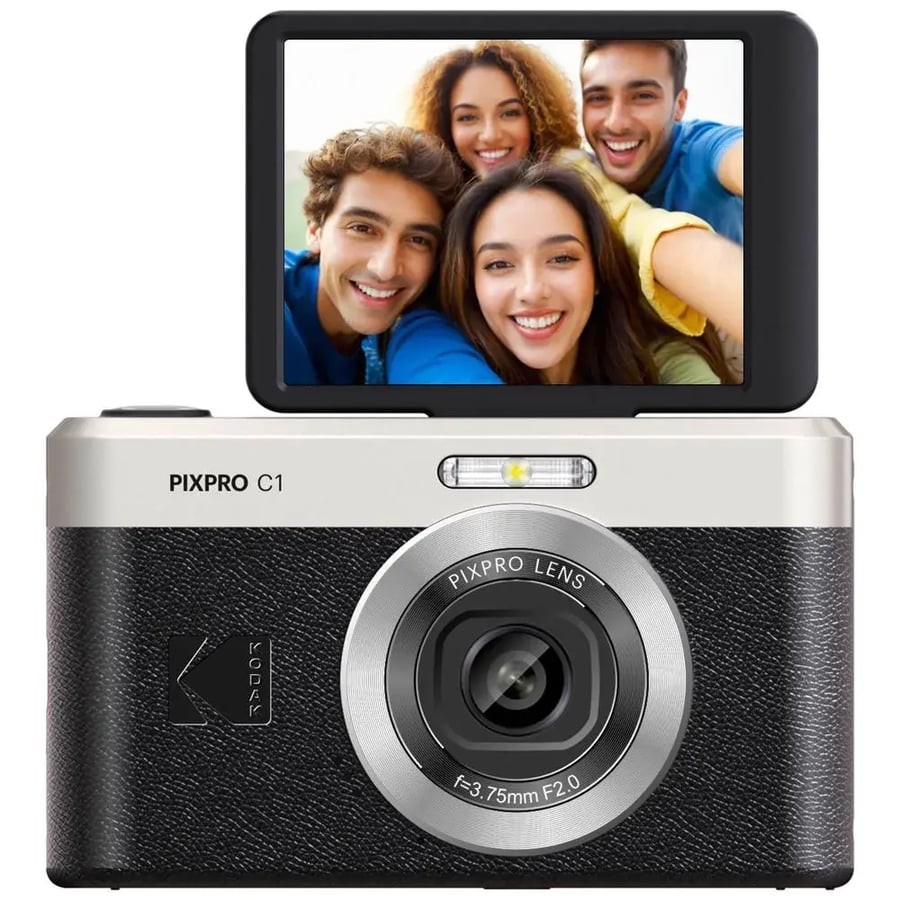 كاميرا كوداك PIXPRO C1 13MP بشاشة قابلة للإمالة