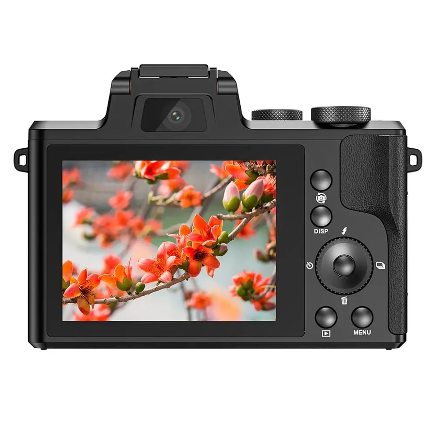 كاميرا رقمية 8K 88MP بعدستين وشاشة لمس