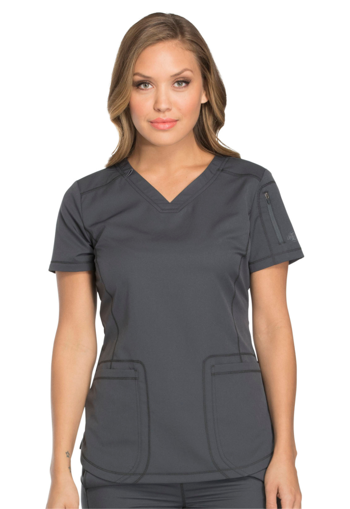 طقم سكراب كامل ماركة ديكيز / Clearance Dynamix by Dickies Women's V-Neck Solid Scrub