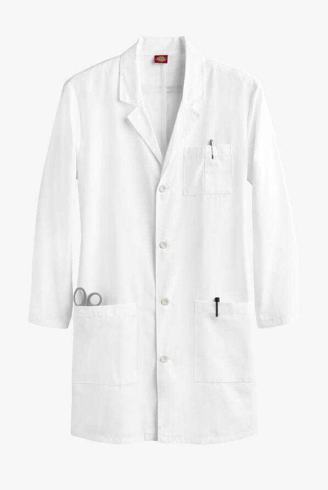 Dickies Unisex 37" 3-Pocket Lab Coat