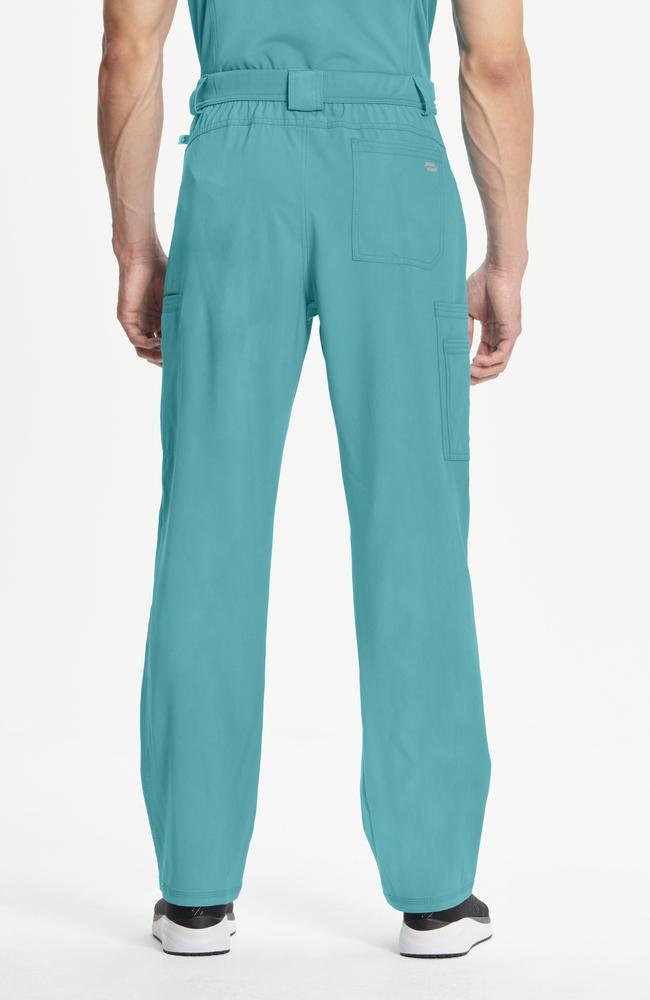 طقم سكراب كامل ماركة شروكي - إنفينيتي/ Cherokee Infinity - Men's V-Neck Solid Scrub Top / Men's Zip Fly Cargo Scrub Pant