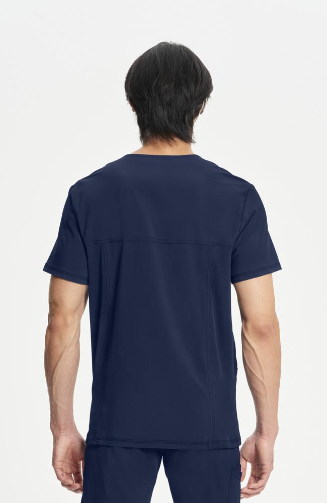 طقم سكراب كامل ماركة شروكي - إنفينيتي/ Cherokee Infinity - Men's V-Neck Solid Scrub Top / Men's Zip Fly Cargo Scrub Pant
