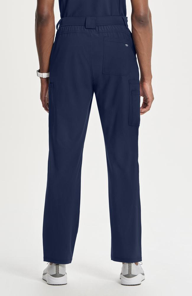 طقم سكراب كامل ماركة شروكي - إنفينيتي/ Cherokee Infinity - Men's V-Neck Solid Scrub Top / Men's Zip Fly Cargo Scrub Pant