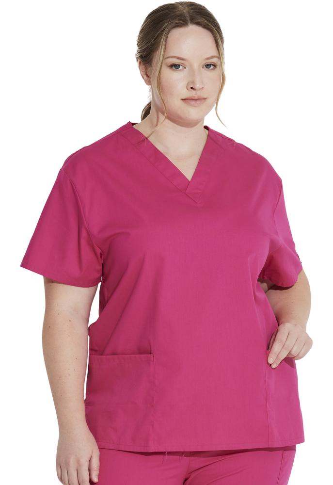 طقم سكراب كامل ماركة ديكيز / Clearance EDS Signature by Dickies Women's V-Neck Solid Scrub Top