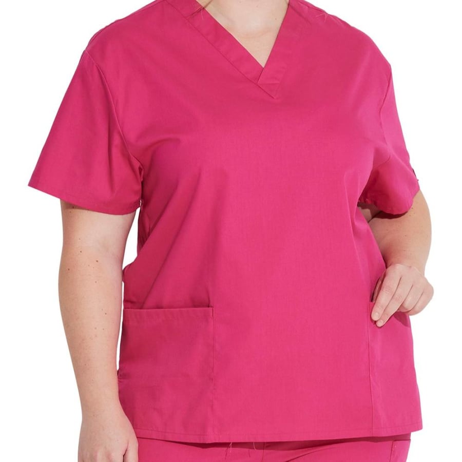 طقم سكراب كامل ماركة ديكيز / Clearance EDS Signature by Dickies Women's V-Neck Solid Scrub Top