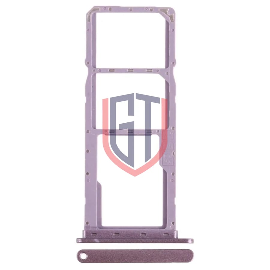 For Nokia 2.4 Original SIM + SIM / Micro SD Card Tray (Purple)