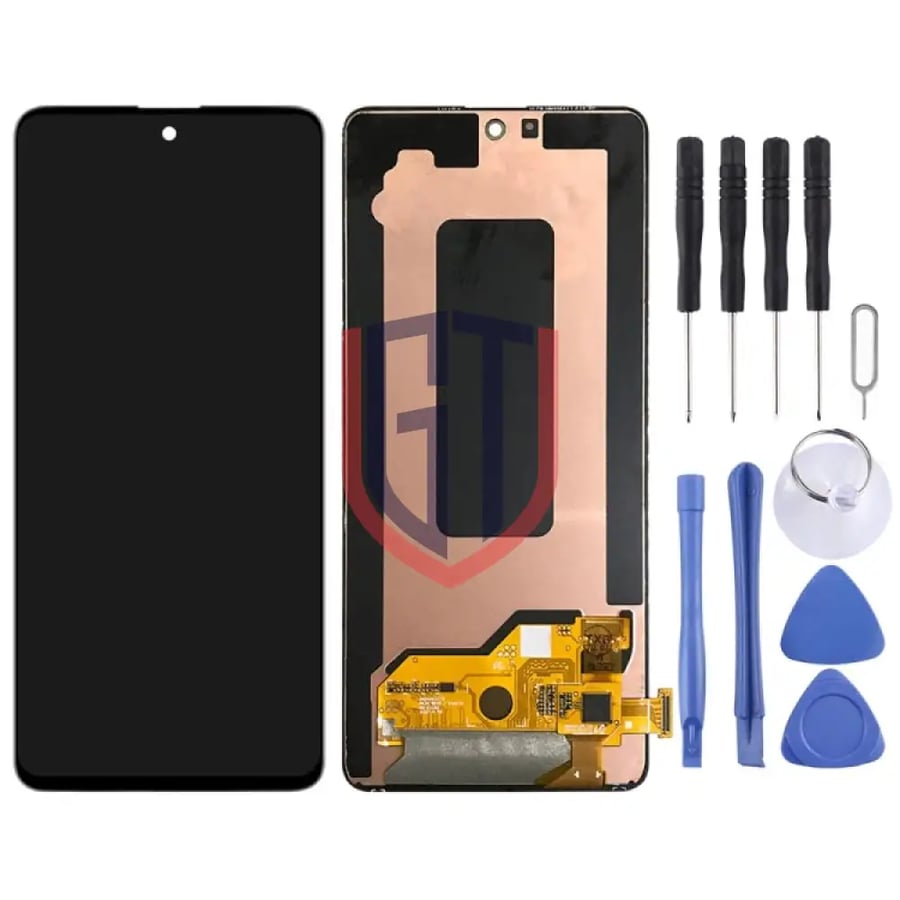 شاشة LCD الأصلية ومحول الأرقام الكامل لهاتف Samsung Galaxy A51 (5G) SM-A516