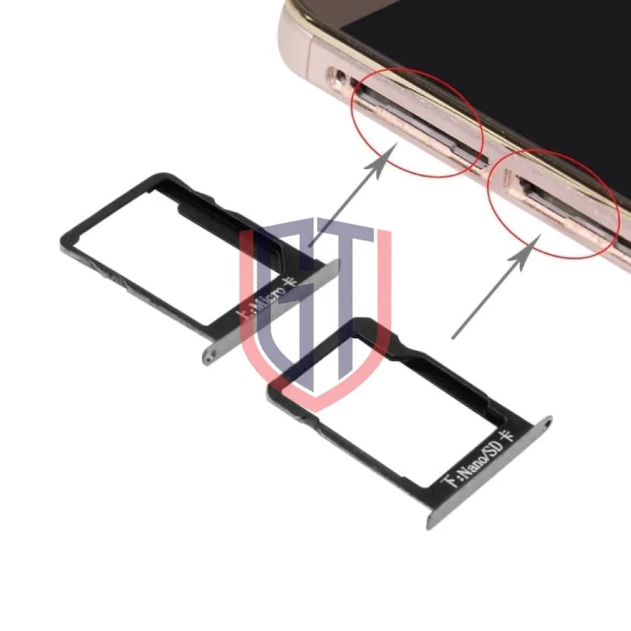 For Huawei Mate 7 SIM Card Tray and Micro SD SIM Card Tray