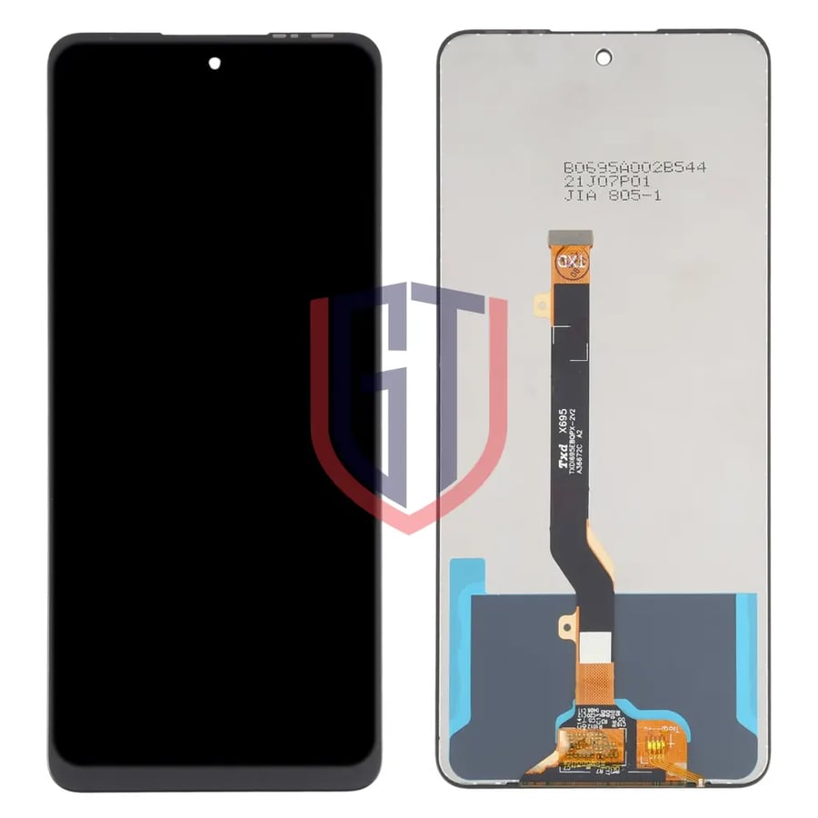 شاشة LCD بديلة متوافقة مع تكنو كامون 17 برو CG8 و إنفينيكس زيرو X نيو X6810 مع إطار