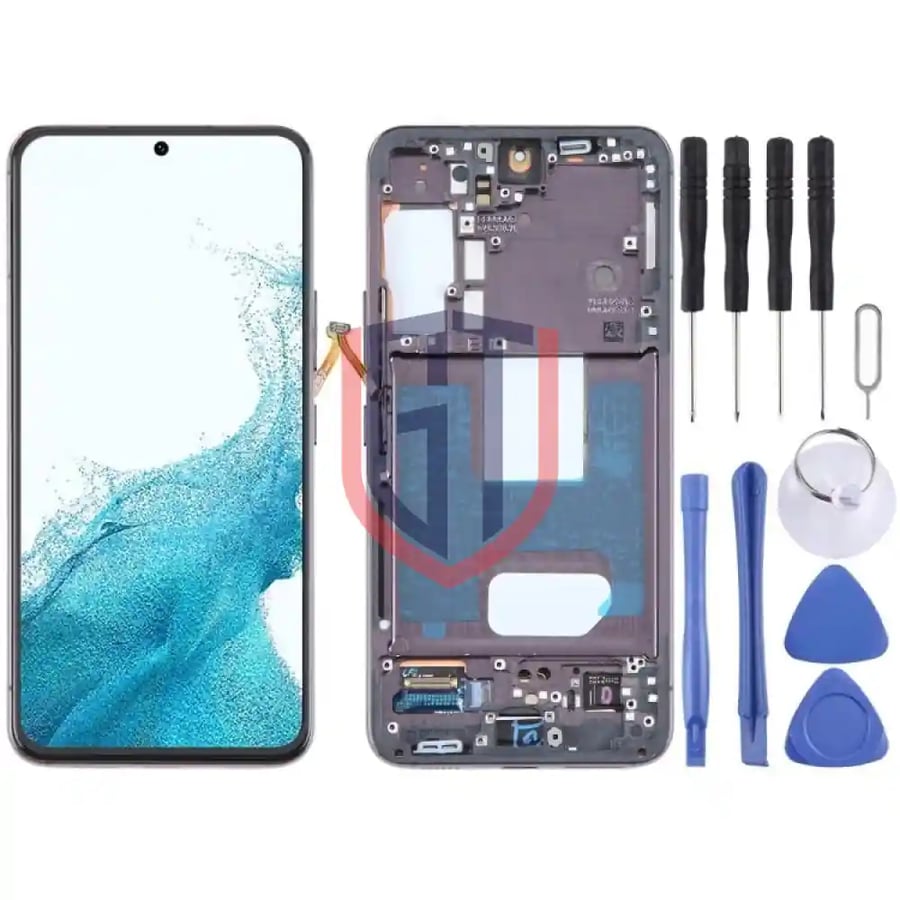 For Samsung Galaxy S22 5G SMS901B Original LCD Screen with Frame