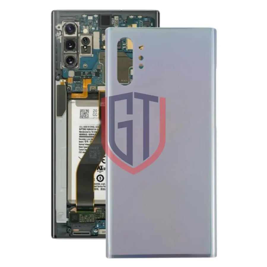 غطاء خلفي Samsung Galaxy Note 10 Plus - فضي