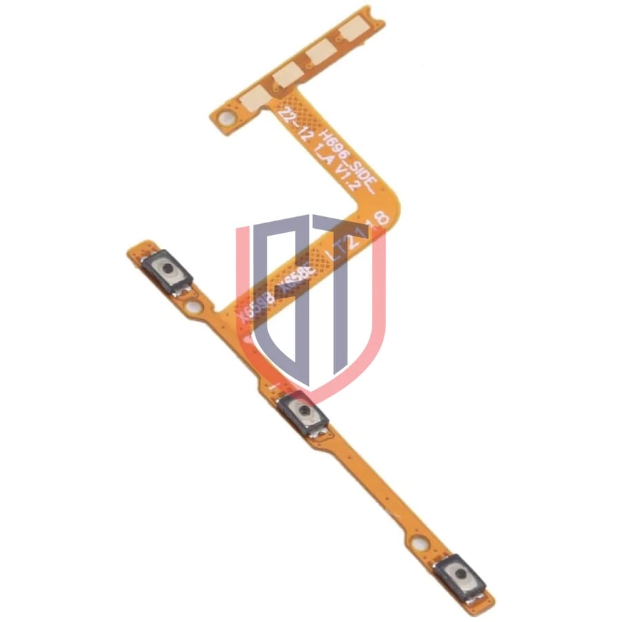 For Infinix Hot 10i X659B OEM Power Button & Volume Button Flex Cable