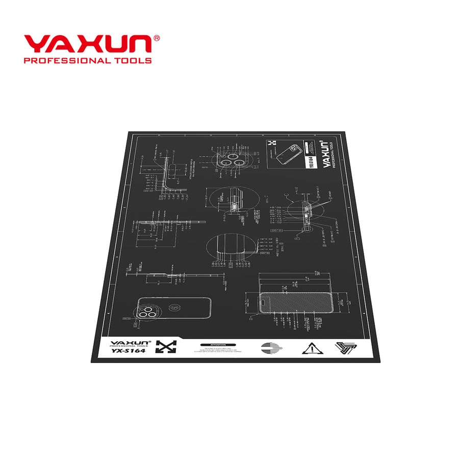 أداة صيانة YAXUN YX-S164 لوحة عمل سيليكون