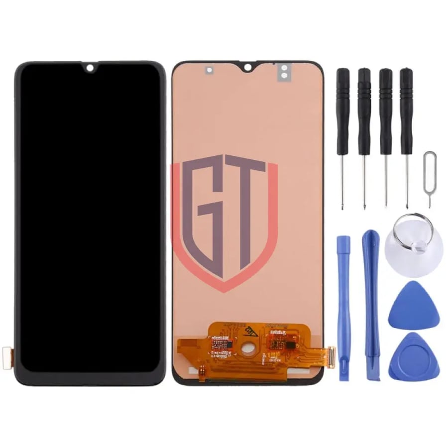 incell شاشة LCD لجهاز Galaxy A70 (لا يدعم تحديد بصمة الإصبع)  (أسود)